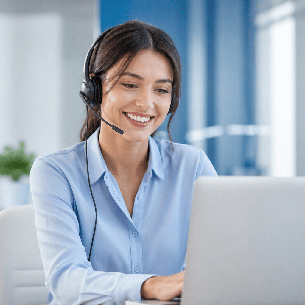 Cut The Cord Savings team member confirming a customer's TV, internet, phone, and home security order.